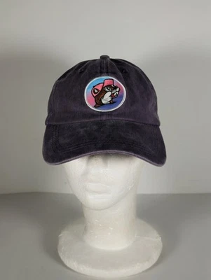 Gorra de béisbol Buc-ee's con logotipo correa de cuero púrpura Buckeys Beaver gorra para adultos Foto 1 de 4