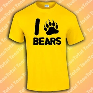 Camiseta I Love Gay Bears | Queer | LGBTQ+ | Grr | Hombres Gay | Chubs - Imagen 1 de 2