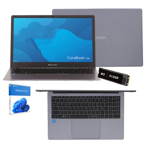 Notebook Microtech N4020 15,6",Ram 8Gb,Ssd 512Gb ,Windows 11 Professional - Foto 1 di 7