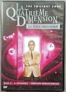 DVD LA QUATRIÈME DIMENSION/SÉRIE ORIGINALE/TWILIGHT ZONE/6 ÉPISODES/ROD STERLING - Picture 1 of 2