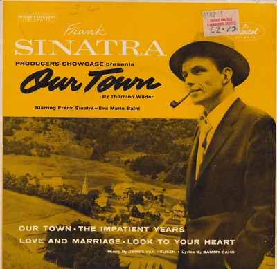Frank Sinatra – Our Town (Capitol 1956) 7" vinyl EP VG/VG - Image 1 of 4