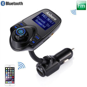 1.44" LCD Wireless FM Transmitter &USB Charger & Handsfree Bluetooth &MP3 Player