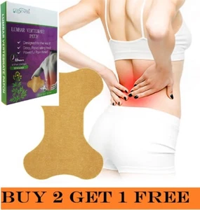 Back Pain Relief Patch Lumbar Spine Wormwood Patch Pain Relief BUY 2 GET 1 FREE - Picture 1 of 13