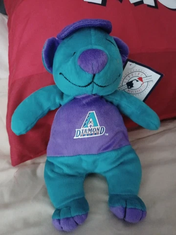 Vintage Arizona Diamondbacks Plush Bear Good Stuff MLB 2002 With Tags Cover