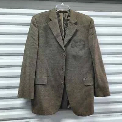 Jack Victor Wool Sport Coat Blazer Tweed Single Breasted Men Size 42R - Image 1 of 4