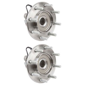 For Chevy Silverado GMC Sierra 3500 HD Pair Front Wheel Hub Bearing Assembly CSW