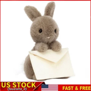 Jellycats Messenger Bunny Soft Plush Toy CUTE Fun Stuffed Animal Kids Gift US - Picture 1 of 9