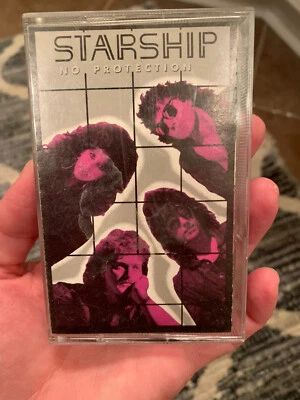 VINTAGE! 1987 Starship No Protection Audio Cassette Tape 6413-4-G Mannequin Song Foto 1 de 4