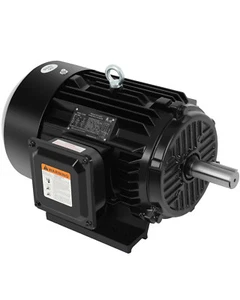 5 HP Electric General Purpose Motor 3 Phase 1480/1770 RPM 184T Frame 230/460V - Picture 1 of 5
