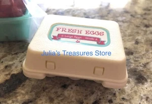 American Girl Gourmet Kitchen Miniature Doll Food Eggs New for Grace Bakery - Bild 1 von 3