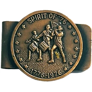 Clip de Dinero Bicentenario Spirit of 76 - Clip de Dinero Patriótico De Colección - Imagen 1 de 5