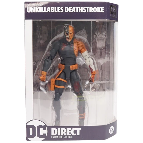 DC Essentials Unkillables Deathstroke Action Figure DC Direct Cover