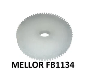 Ingranaggio nylon per motoriduttore stufa a pellet Mellor FB1134 FB 1134 2 rpm - Foto 1 di 4