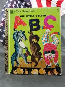 The Little Golden ABC #101 A Little Golden Book 37th Printing 1978 FREE SHIPPING - Picture 1 of 6