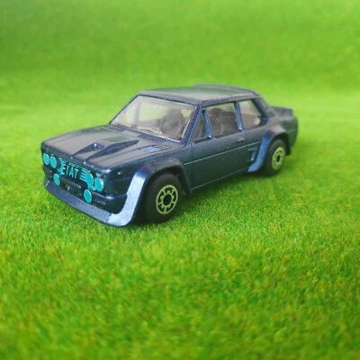 Matchbox Superfast MB74 Fiat Arbarth / Dark Blue / Bulgarian / Blue Mask RARE - Image 1 of 4
