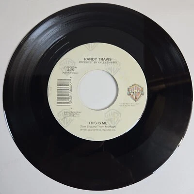 Randy Travis "This Is Me" 45 Vg+ Tested Jukebox 1994 - Image 1 of 4