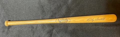 Vintage Kirby Puckett Minnesota Twins Louisville Slugger Mini-Bat 16 inches Cover