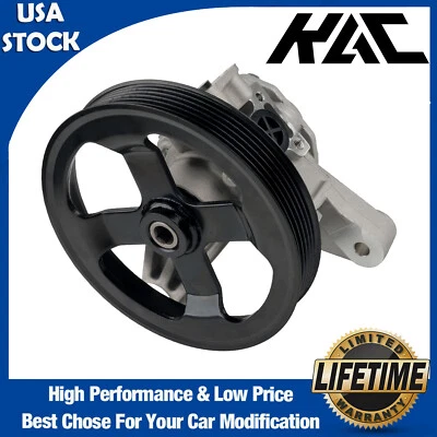 21-5195 Power Steering Pump with Pulley For Acura RL 3.5L V6 2005 2006 2007 2008 - Image 1 of 4