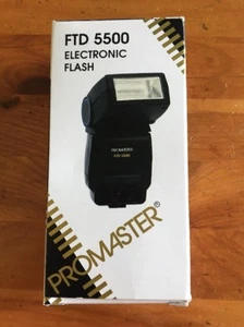 Flash de montaje en zapata Promaster FTD 5500 - Excelente estado - Imagen 1 de 5