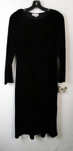 My Michelle Girls Maxi Dress Size 16 Black Velvet - Picture 1 of 6
