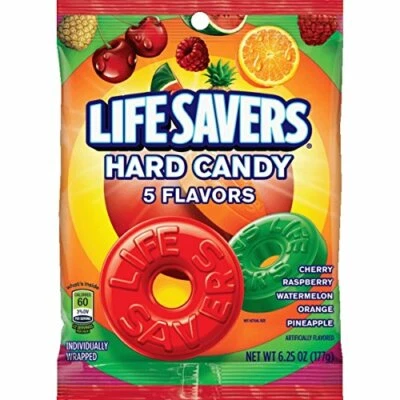 Lifesavers 5 Flavors Hard Candy Bag, 6.25 ounce (1-Bag) - Image 1 of 4