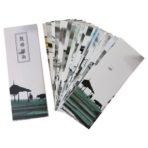 30pcs Misty Rain Bookmarks Paper Page Notes Label Message Card Book Marker Schoo