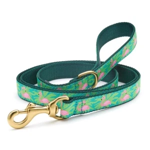 Up Country Hundeleine mit D-Ring, Flamingo, Made in USA 5 Fuß Leine - Bild 1 von 1