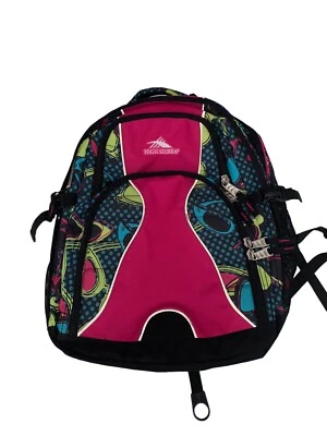 High Sierra Campus Rosa/Negro Neón Gafas de sol Mochila Laptop Correa Acolchada Cómoda Foto 1 de 4