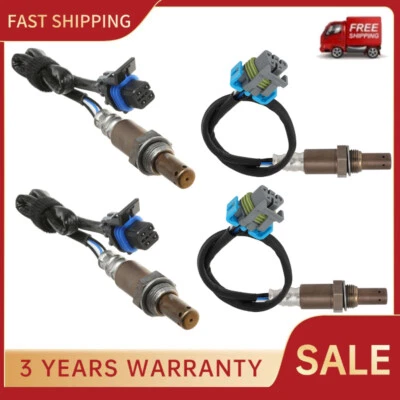 Set of 4 Oxygen Sensors For Chevrolet Avalanche 1500 Silverado 1500 5.3L V8 2006 Foto 1 de 4