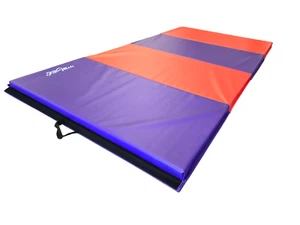 FitMats 4-Fold  Exercise Mat - 4ftx8ft - Thick Comfortable Foam - Picture 1 of 4