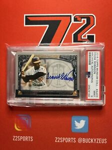 2016 Topps Museum Collection Frank Robinson On Card Auto PSA 9 /50 Pop 2 none +