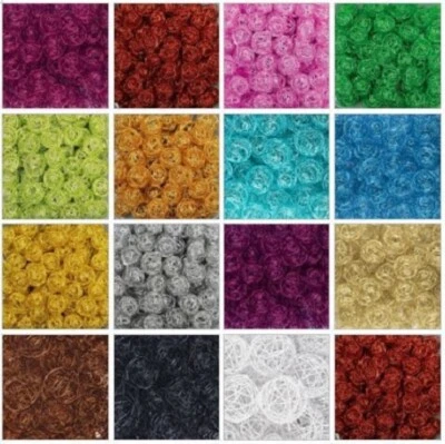 DRAHT BÄLLE 30mm 3cm. 10 Drahtbälle Drahtkugeln Dekobälle Kugeln Tischdekoration - Bild 1 von 4