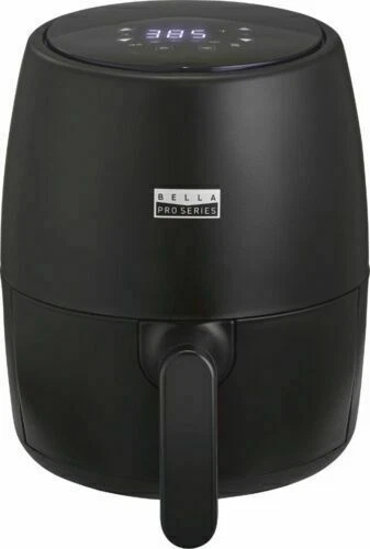 Bella Pro Series 90115 Touchscreen Air Fryer - Black Matte