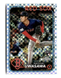 2024 Topps Chrome Update #USC9 Naoyuki Uwasawa X-Fractors - Bild 1 von 2