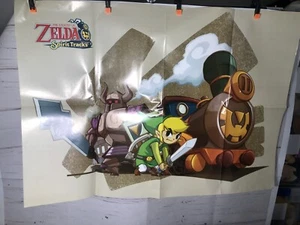 The Legend Of Zelda Spirit Tracks Poster 2010 Year Planner Collectable Very Rare - Picture 1 of 8