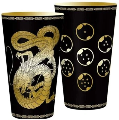 OFFICIAL MANGA DRAGON BALL Z SHENRON LARGE TUMBLER DRINKING GLASS NEW IN BOX ABY - Image 1 of 4
