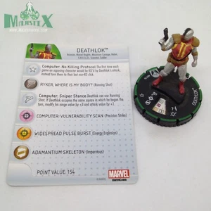 Heroclix Wolverine and the X-Men set Deathlok #011b ¡Figura Prime con tarjeta! - Imagen 1 de 1