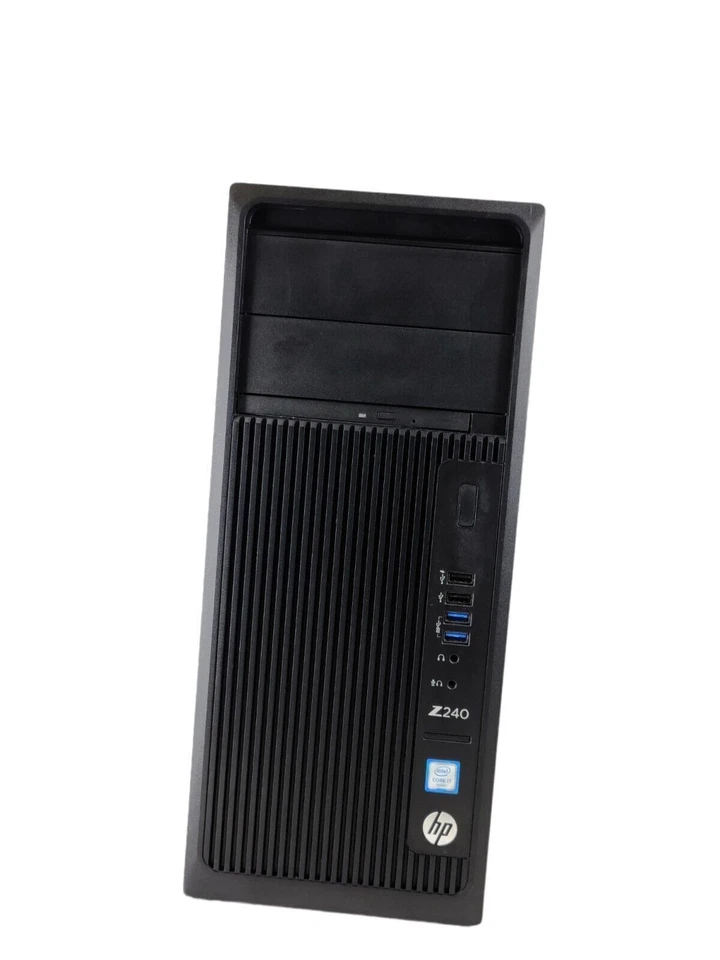 HP Z240 Workstation Intel Quad Core i7-6700 8GB RAM 1TB HDD Windows 11 Pro - Image 1 of 4