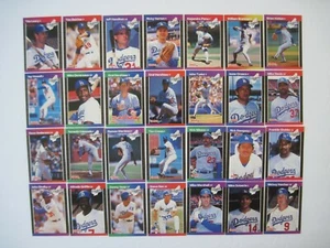 JUEGO DE EQUIPOS DODGERS DONRUSS 1989 Tarjetas Serie Mundial Valenzuela Ramón Martínez - Imagen 1 de 1