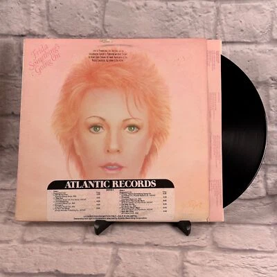 Frida Something's Going On Promo LP Atlantic Records 80018-1 ABBA Phil Collins - Image 1 of 4