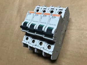 Merlin Gerin 60129 Multi 9 C60 D 15A circuit breaker 1 pole 15 amp 240 V AC - Picture 1 of 2