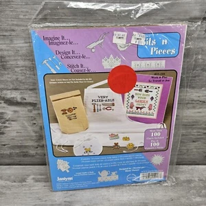 Janlynn's Cross Stitch Kit BITS & PIECES Work and Play #15-218 100 Sealed Charts - Picture 1 of 5