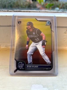 2022 Bowman Chrome Base #14 Ryan Vilade - Colorado Rockies - Picture 1 of 2