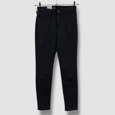 LEE Womens Black Scarlett Skinny High Waist Jeans SIZE W29 L31 New RRP £95 - Image 1 of 4