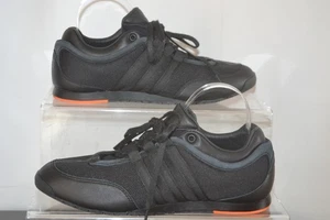Adidas Y-3 Hombres Boxeo 'Core Negro Naranja' Entrenadores Reino Unido Talla 8 - Imagen 1 de 8