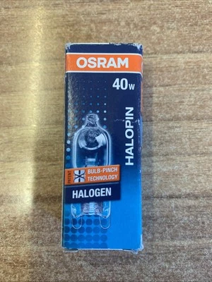 Lampada alogena Osram 66740 Halopin G9 230v 40W 460 Lumen - Immagine 1 di 4