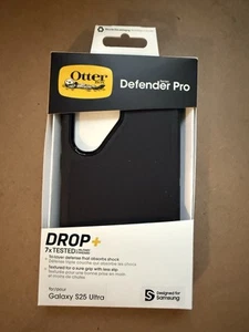OtterBox Defender Pro Series Case for Samsung Galaxy S25 Ultra, Black - Zdjęcie 1 z 2