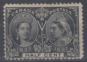 CANADA 1897 QV JUBILEE ½c BLACK MINT (ID:275/D66103) - Picture 1 of 1