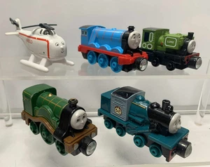 Thomas & Friends Trackmaster Push Along Metal Train bundle Engine Harold  (P1) - Picture 1 of 5