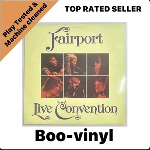 Fairport Convention Live Convention Island ILPS 9285 Lp Vinyl Record EX/VG+ - Imagen 1 de 6
